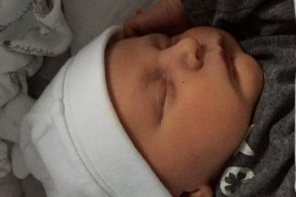 Boas Gerrets geboren op 2 februari 2016.