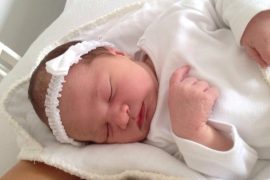 Zarah de Jong geboren op 23 mei 2016