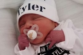 Tyler Zanoli geboren op 11 mei 2016