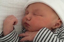 Anna 't Hoen geboren op 13 juni 2016