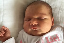 Jailey Sprong geboren op 1 juli 2016